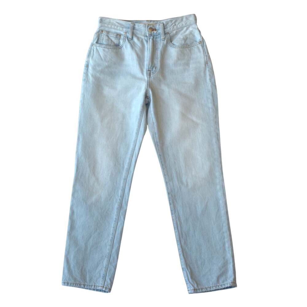 Madewell Perfect Vintage Jean High Rise Light Wash Jeans Size 27